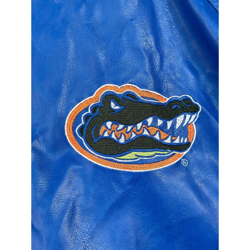 Vintage Steve and Barry’s Florida Gators Faux Leather Varsity Jacket Unisex XXL - Picture 5 of 13